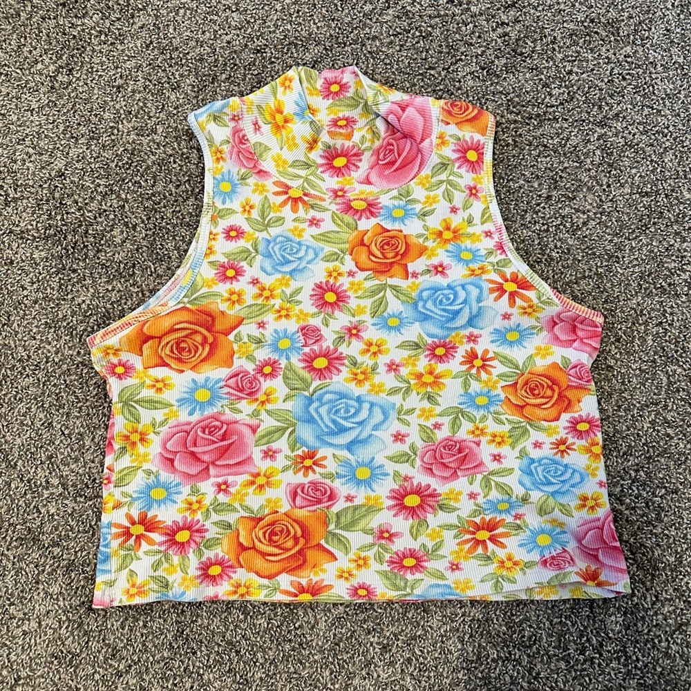 Barely worn Big Bud Press Sleeveless Essential Turtleneck